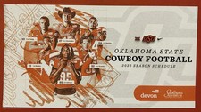 2026 OKLAHOMA STATE COWBOYS Schedule  College Football Sked COOL