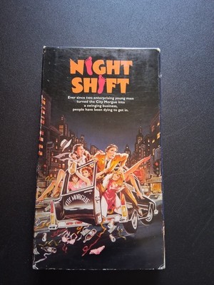 Night Shift VHS, 1999 Michael Keaton Stephen King Halloween