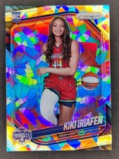 2025 Panini WNBA Prizm KIKI IRIAFEN Rookie Variation Silver Ice #149 Mystics (A)