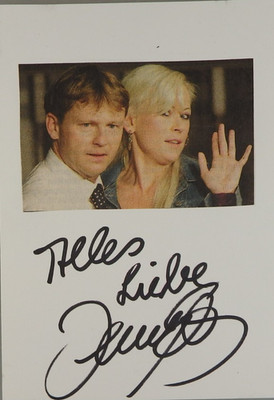 Autogramm deutsche Film- und TV Schauspielerin Jenny Elvers (121826)