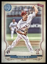 2020 Topps Gypsy Queen Brock Burke Rookie Texas Rangers #28