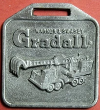 Warner Swaset Gradall Heavy Equipment Watch Fob Shl1A6-11