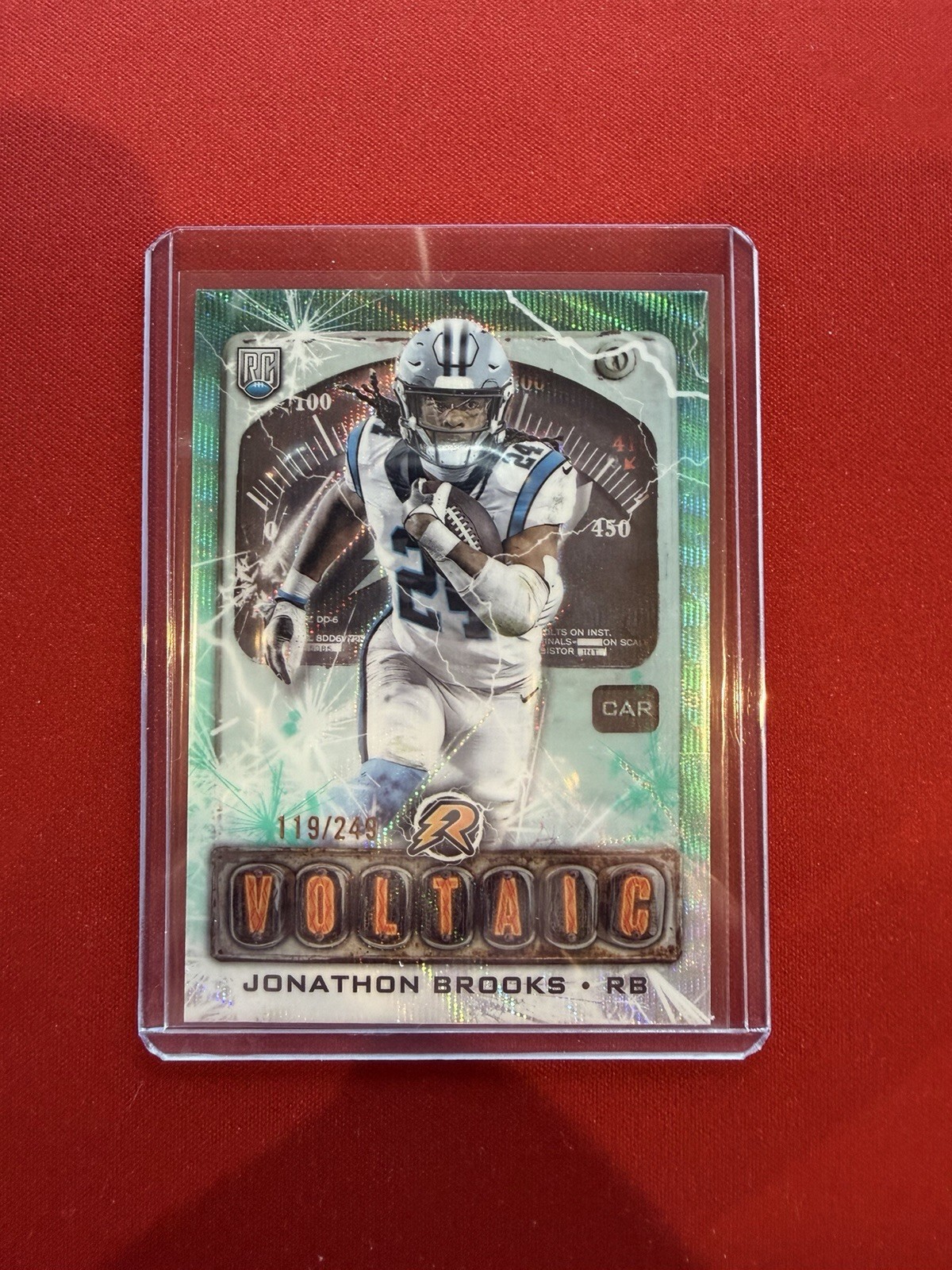 Jonathon Brooks Topps Resurgence Voltaic #V14 Aqua Surge