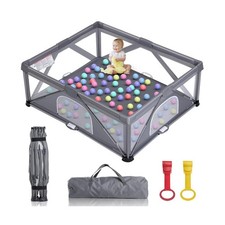 Foldable Baby Playpen, Extra Large Play Pen for Babies and Toddlers, Baby Fen...