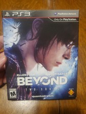 Beyond Two Souls (Sony Playstation 3 PS3) STEELBOOK & Slipcover, Tested Working!