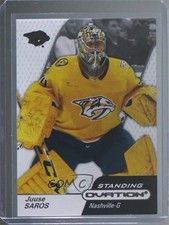 2023-24 Upper Deck Ovation Standing Ovation Black 1/1 Juuse Saros #98 q2c