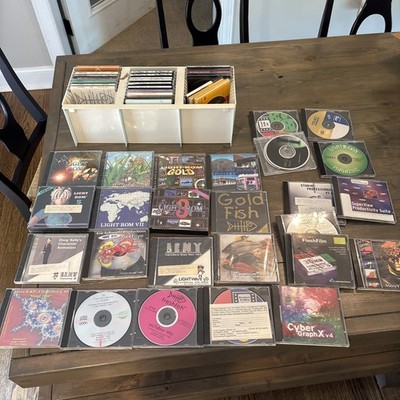 Premium Amiga / LightWave CD-ROM Collection Lot - Some Still Factory Sealed