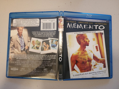Memento (2000) Blu-Ray 2011 Widescreen 10th Anniversary Special Edition OOP