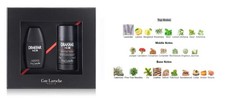 2PC Guy Laroche DRAKKAR NOIR Eau de Toilette Spray 1.0 OZ  Deodorant 2.6 OZ NIB