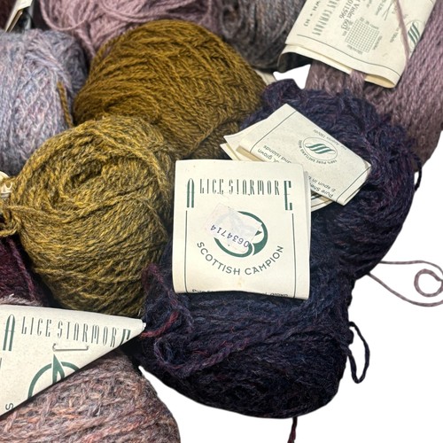 Alice Starmore Scottish Campion Wool Yarn Lot Assorted Colors Mixed Balls Bundle - Picture 4 of 7