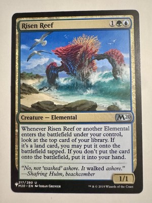 1 x Risen Reef - The List - Mystery Booster / The List - NM-Mint - MTG