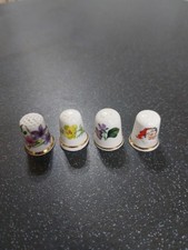 4 Collectable Thimbles To Include Finsbury And Ken Parry