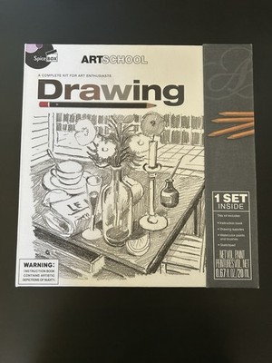 Spicebox Drawing: A Complete Kit for Art Enthusiasts (Art School) New