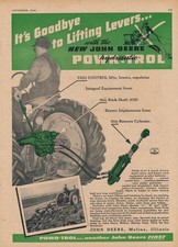 Magazine Ad - 1946 - John Deere Tractors - Powr-Trol