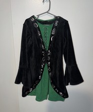 Kids Hocus Pocus Sanderson Sister Dress Up Costume Size S