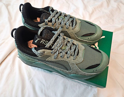 PUMA RS-X Mono 403465-01 Men s Lace-Up Low Top Sneaker Size 10.5