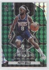 2021-22 Panini Mosaic Green Mosaic Prizm Patrick Mills Patty Mills #20 0lm