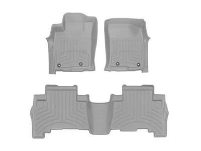 WeatherTech FloorLiner HP for 2014-2023 Lexus GX - 1st & 2nd Row, Grey
