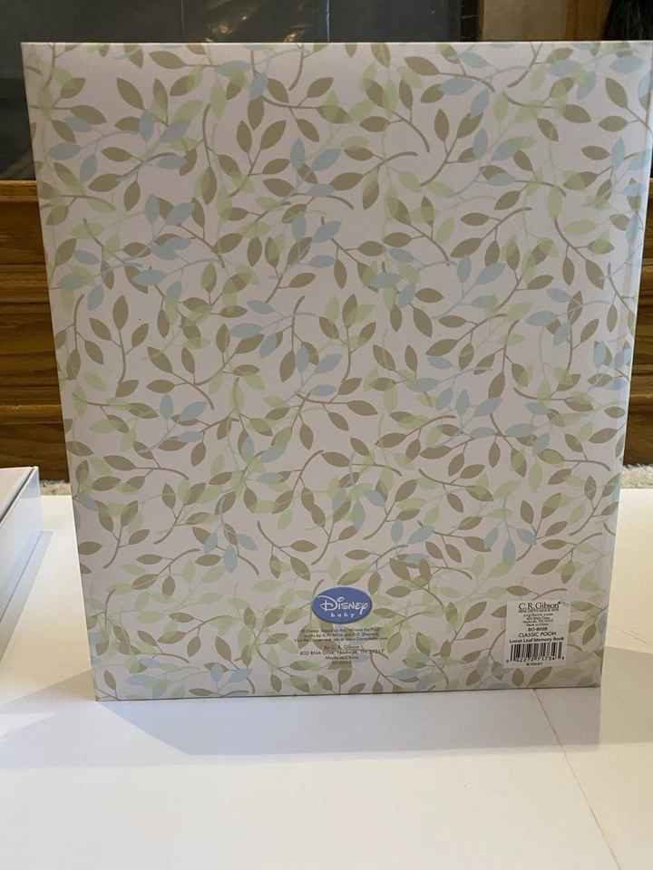 Libro de recuerdos clásico de Winnie the Pooh Baby Y2K Disney - recién nacido hasta 5 años. - 11"x10" Foto 2 de 4