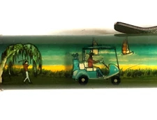 Hilton Head South Carolina Floaty Pen Moving Golf Cart Ocean Sailboats Vintage
