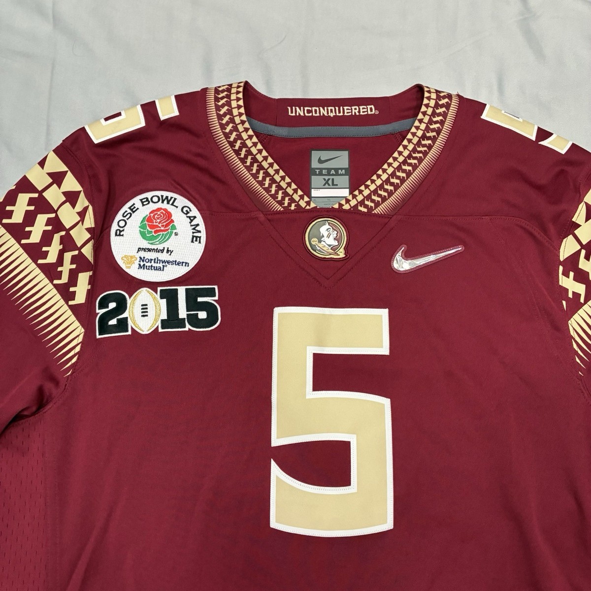 Nike Florida State Seminoles Jameis Winston Jersey Men XL 2015 CFP