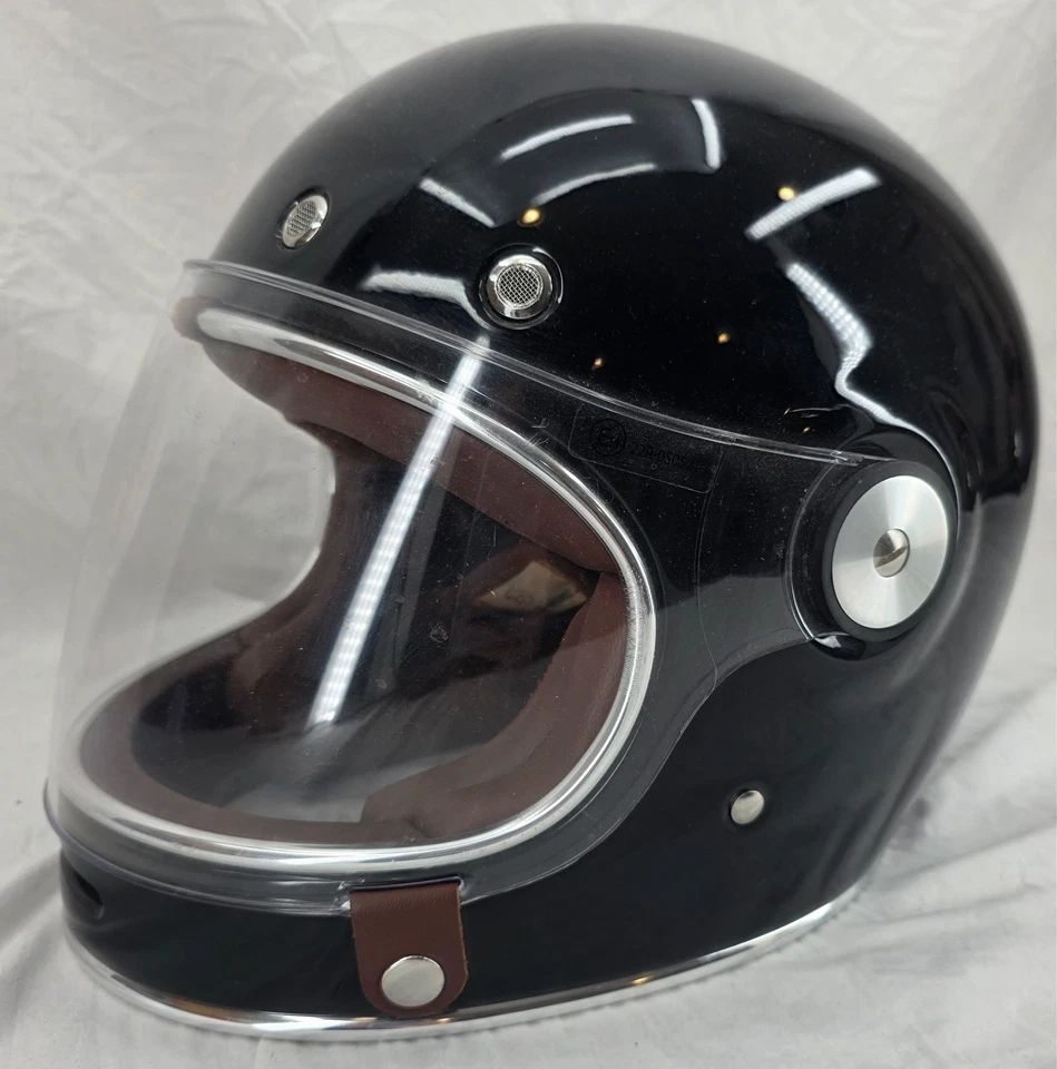 Bell Bullitt P401-BS-JH Black Full Face DOT Motorcycle Helmet Adult M 57-58 cm - Image 2 of 4