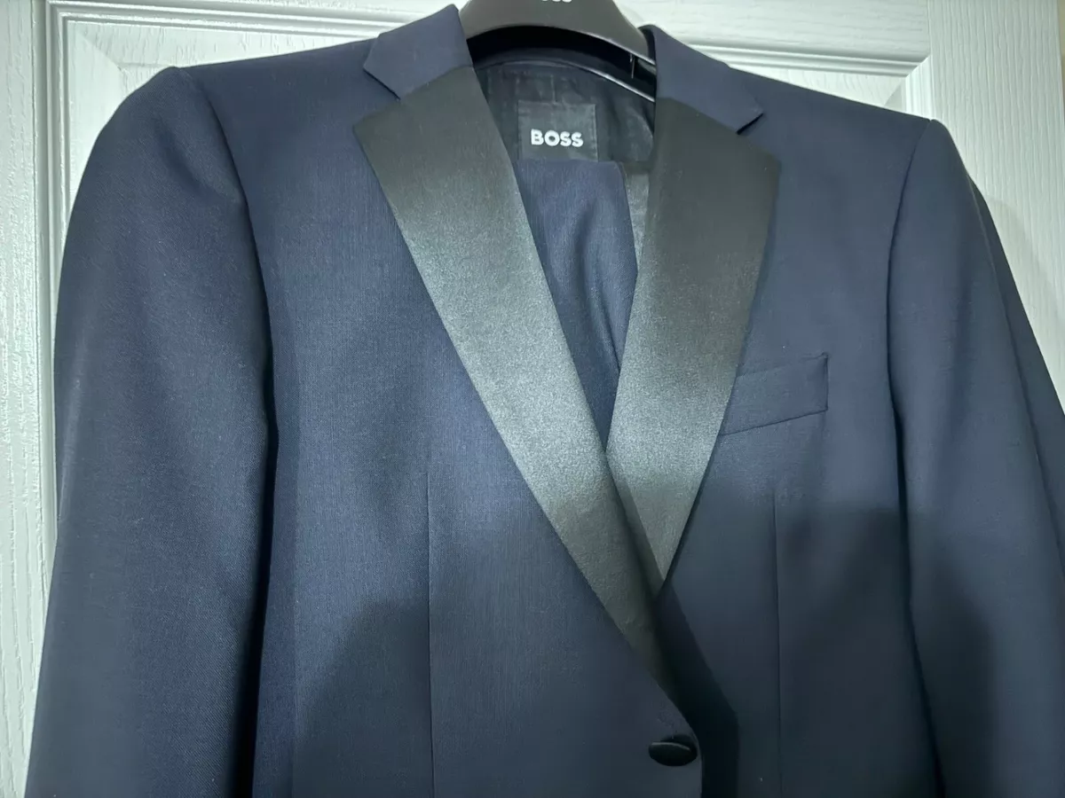 Hugo boss shop blue tuxedo