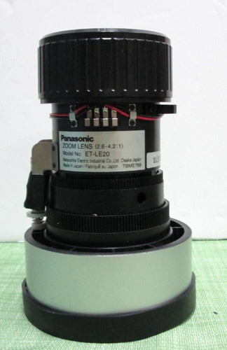 New Open Box Panasonic ET-LE20 Projector Zoom Lens (2.6 - 4.2;1) Free Shipping - 第 1/14 張圖片
