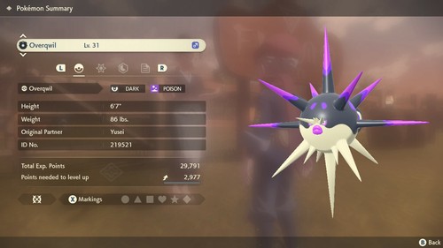 🌈Shiny Alpha Hisuian Qwilfish Overqwil 6IV🌈Leyendas Arceus INICIO (💯Legal) - Imagen 30 de 60
