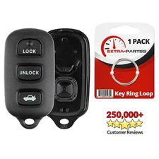 New Replacement Remote Shell Pad Case Car Key Fob Repair for Toyota Hyq12bbx