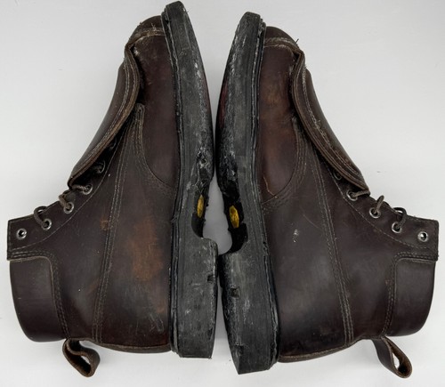 RED WING SHOES 5686 Vibram Metarsala Guard Steel Toe Work Boots Brown Men’s 10 M - Picture 8 of 17