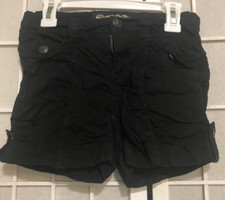 Vanilla Star Girls Size 10 BLACK Scrunch Shorts