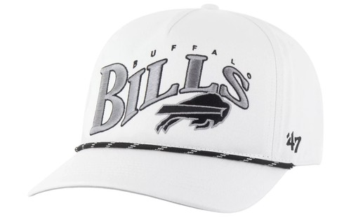 Buffalo Bills '47 Brand Hitch White Snapback Adjustable Hat