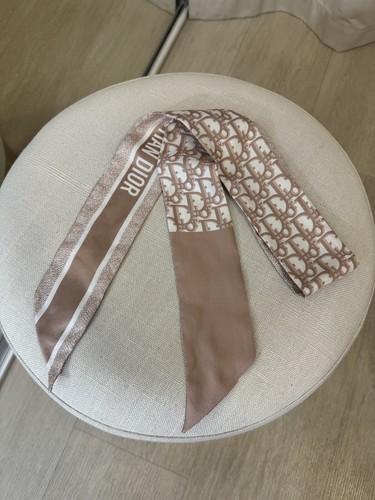 Auténtico Christian Dior Mitzah Oblicuo Rosa Des Vents Sarga Bufanda Rosa - Imagen 12 de 12