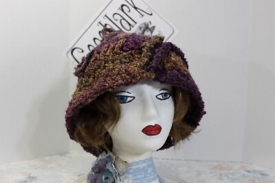 Y.A.R.N　バケットハット Hedge witch hat, wizard, elf, gnome, beanie, fairy cap, Geechlark