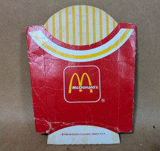 1988 VINTAGE 1980's MCDONALD'S FRENCH FRY FRIES HOLDER CARTON BOX