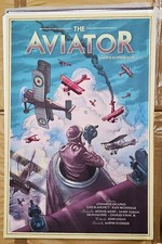 The aviator by Jonathan Burton - Regular -  AP Signed  - Mondo Print - WYSIWYG