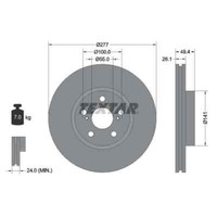 Textar 2X Bremsscheibe 92135503