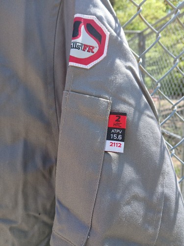 Walls FR Flame Resistant WorkWear Jacket Utility Size 3X Large Regular Gray NWT - Picture 9 of 18