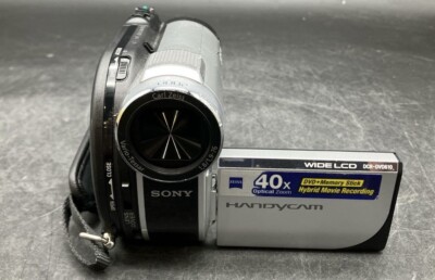 Sony Handycam DCR-DVD610 Mini DVD Camcorder Camera WITH BATTERY NO CHARGER