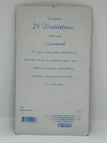 24 quilates. Paquete - Pegatinas de Fiesta Cenicienta / Calcomanías de Cenicienta para Fiesta. - Imagen 2 de 2