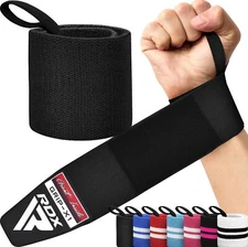 Weight Lifting Straps by RDX, Wrist Wraps for Bodybuilding, Wrist Straps Lifting