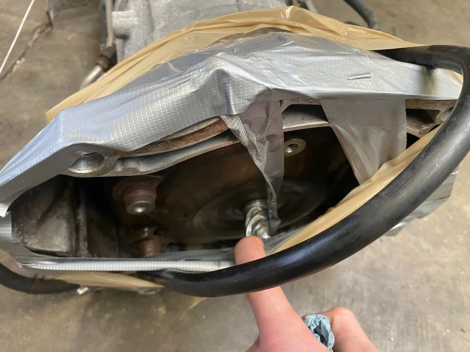 Opel Omega V6 Automatikgetriebe GM AR35 96018510 3.2l Motor Y32SE - Bild 4 von 4