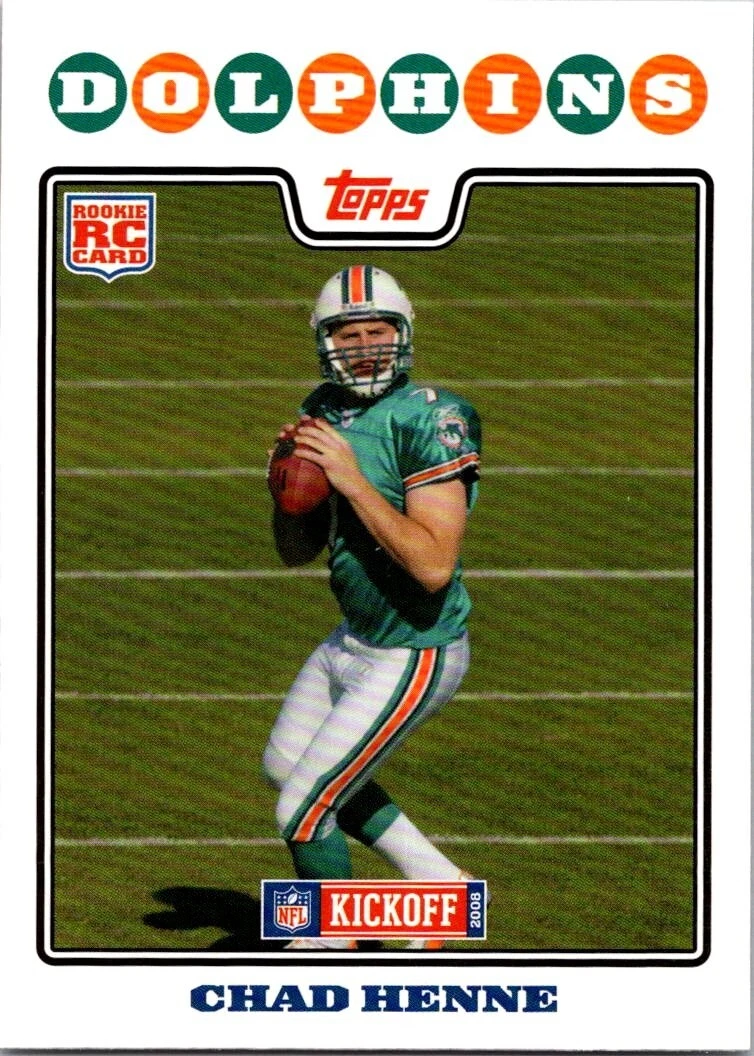 Chad Henne trading card