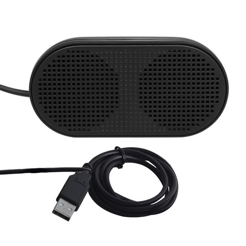 Computer Speakers Multimedia Plug In Small PC Speakers Portable USB Powered