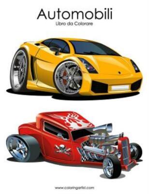 Automobili Libro Da Colorare 1
