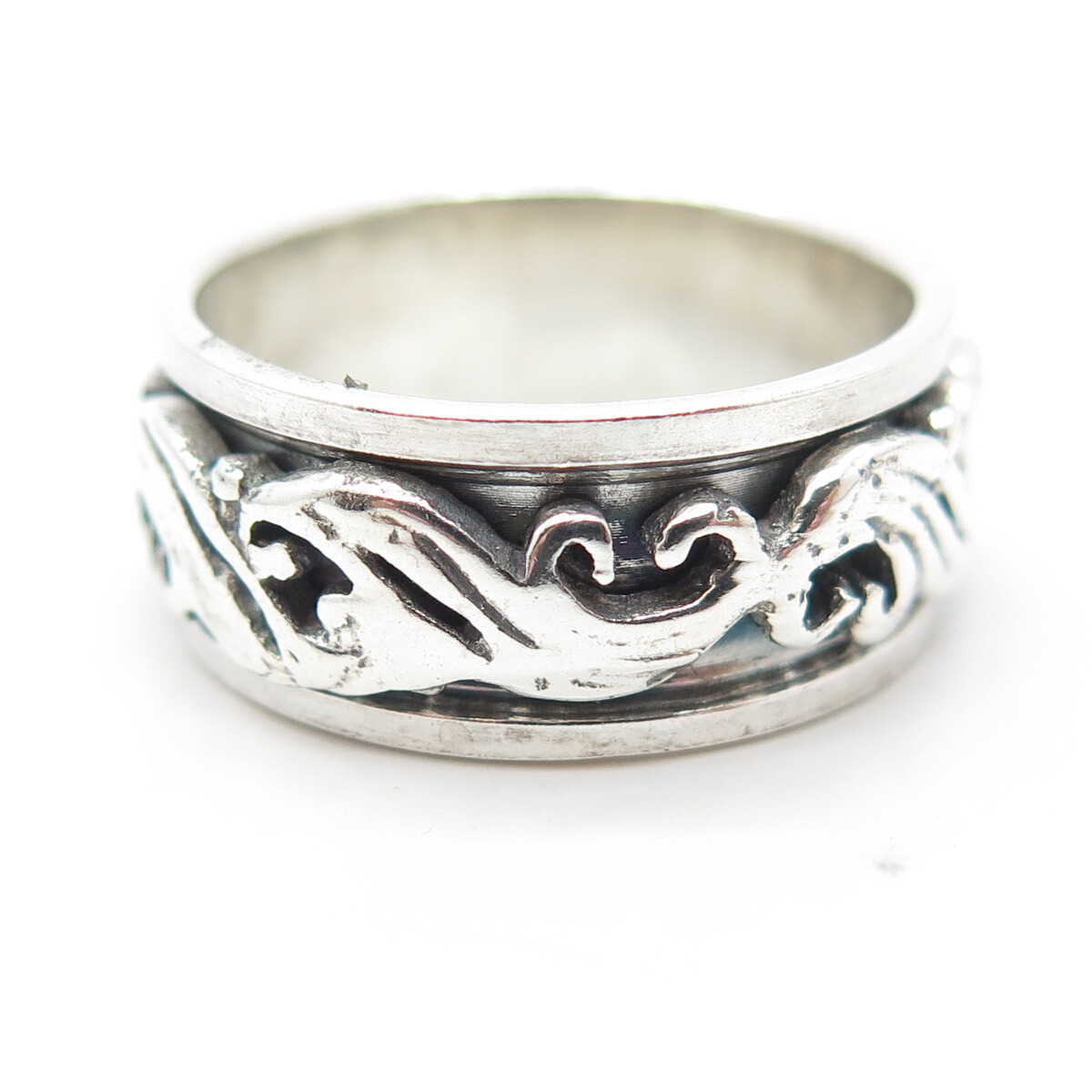 NASTOYS：Mid - Century RING (Silver925) 925 Silver Ring - Tin Man, Articulated - Vintage 90s | eBay