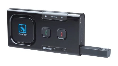 NEW BLUEANT SUPERTOOTH LIGHT BLUETOOTH CAR KIT SPEAKER BLACK eBay