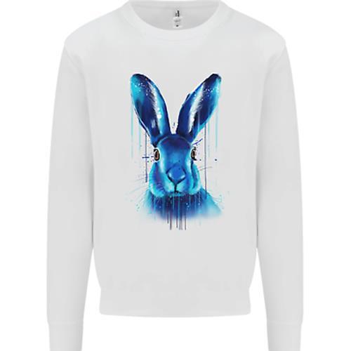 Sweatshirt Enfant Fille Col Rond – Coton Doux, Motifs Licorne/lapin, Tailles 2 à 8 Ans, Lavable En Machine