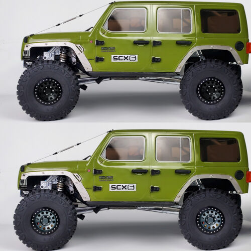1/6 2.9'' CNC Alloy Beadlock Wheel Rim for 1/6 Axial SCX6 AXI05000 RC Crawler - Picture 2 of 9